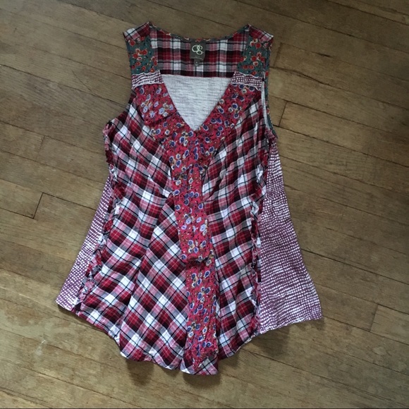 Anthropologie Rose Farm Sleeveless Blouse One Sept - Picture 3 of 8